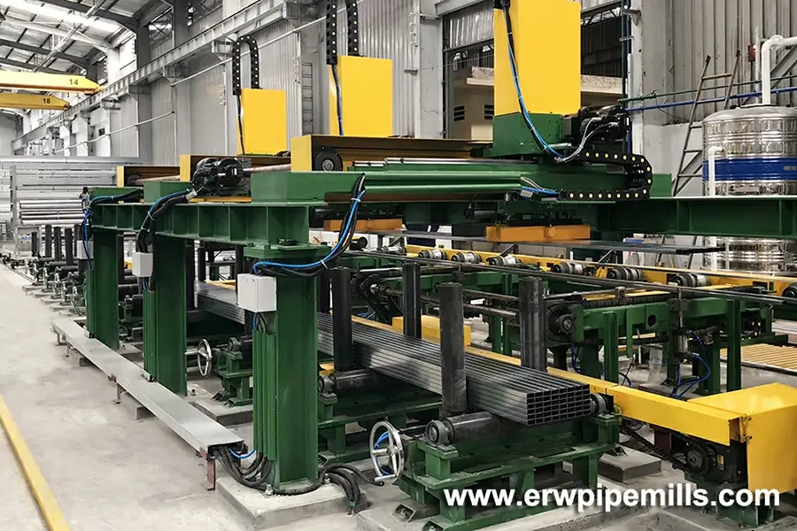 steel tube stacking machine