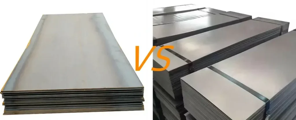 hot rolled steel vs cold rolled steel