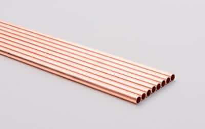 Copper plated pipe